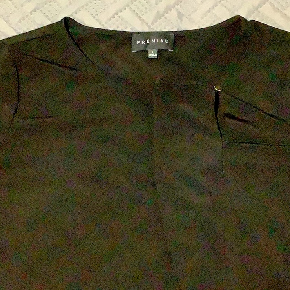 Premise black blouse